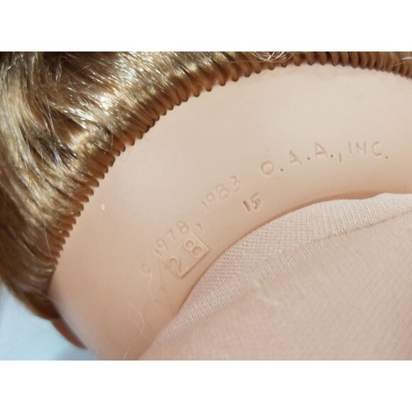 Cabbage Patch Kids Doll Light Brown Cornsilk Hair Brown Eyes 1983 vintage 16" - Picture 10 of 11